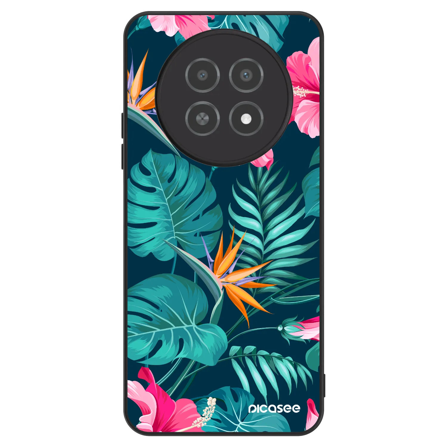 Picasee ULTIMATE CASE für Realme 12X - Pink Monstera
