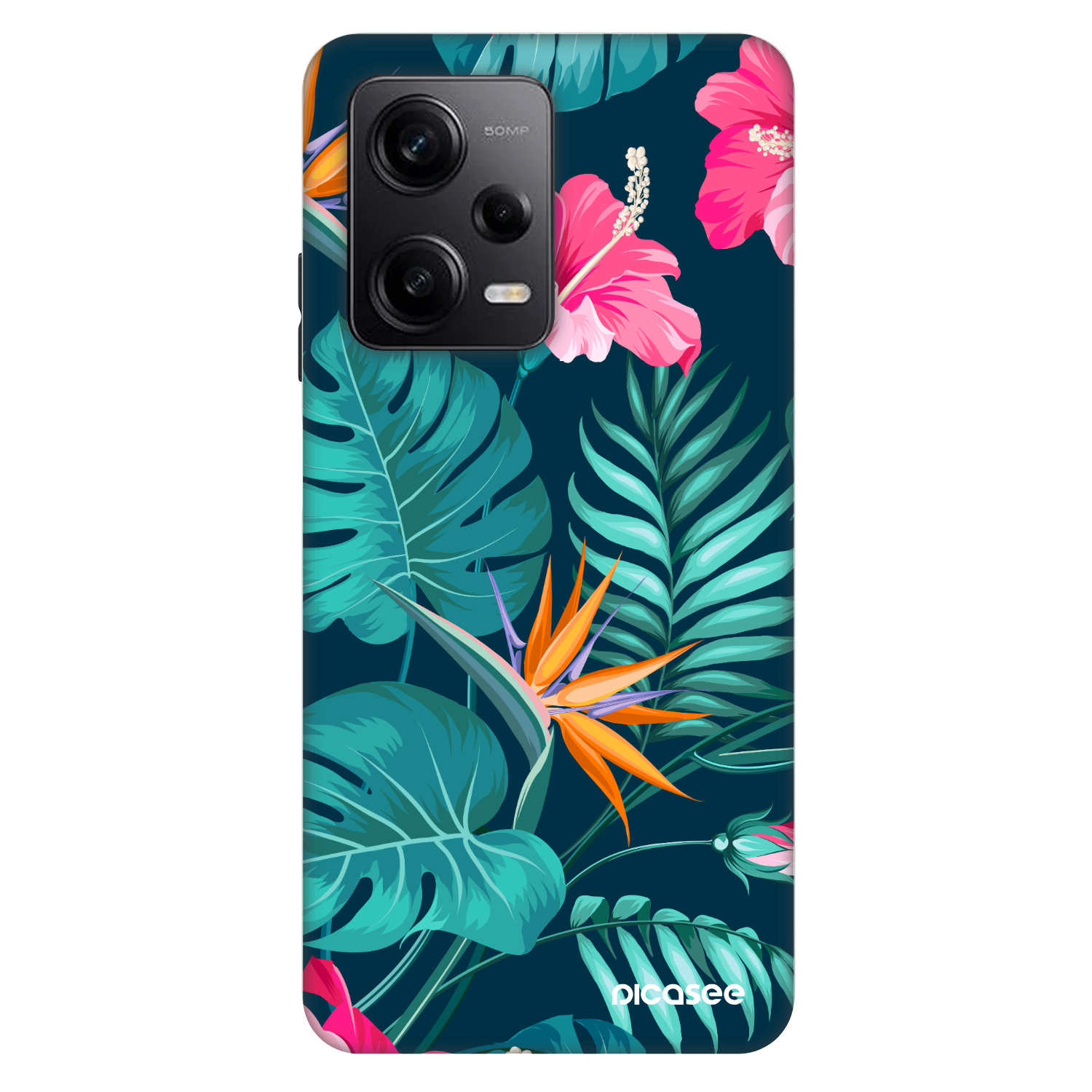 Picasee Fashion Case für Xiaomi Redmi Note 12 Pro+ 5G - Pink Monstera