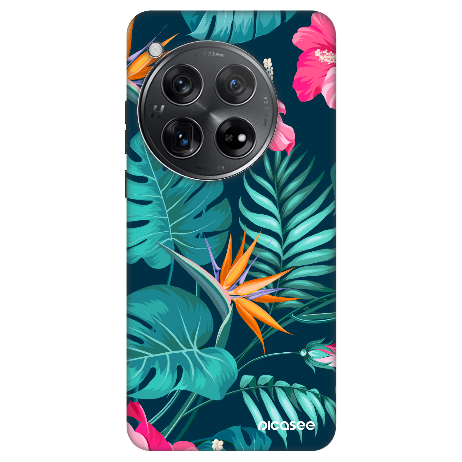 Picasee Fashion Case für OnePlus 12 5G - Pink Monstera