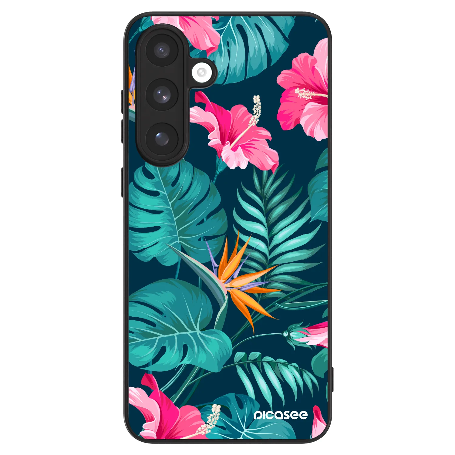 Picasee ULTIMATE CASE für Samsung Galaxy S25 FE 5G - Pink Monstera