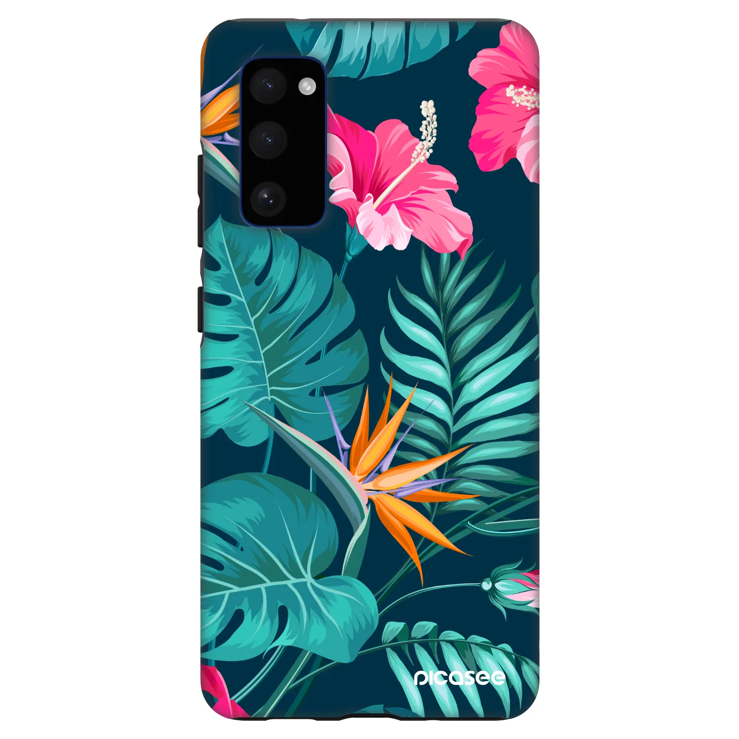 Picasee Fashion Case für Samsung Galaxy S20 FE - Pink Monstera