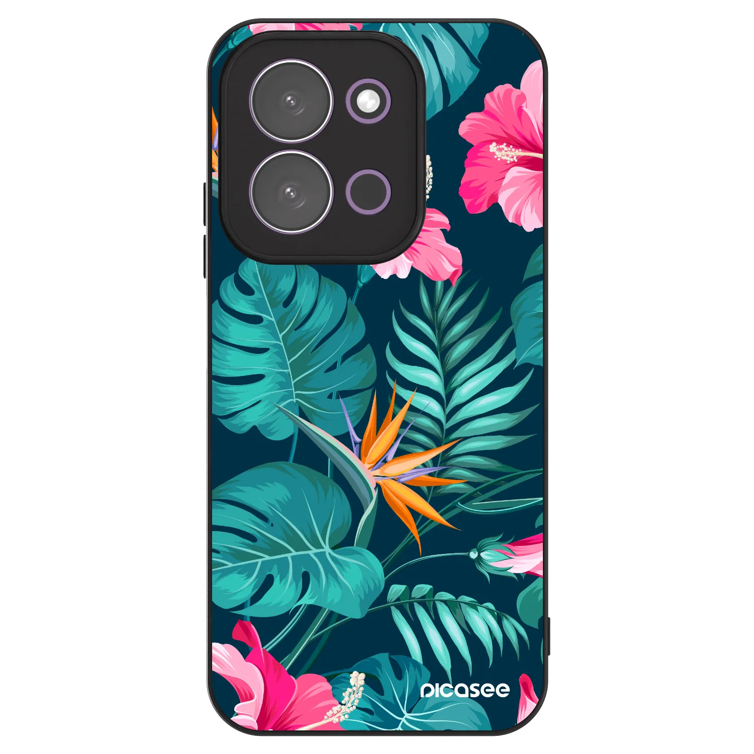 Picasee ULTIMATE CASE für Xiaomi Redmi 15C 5G - Pink Monstera