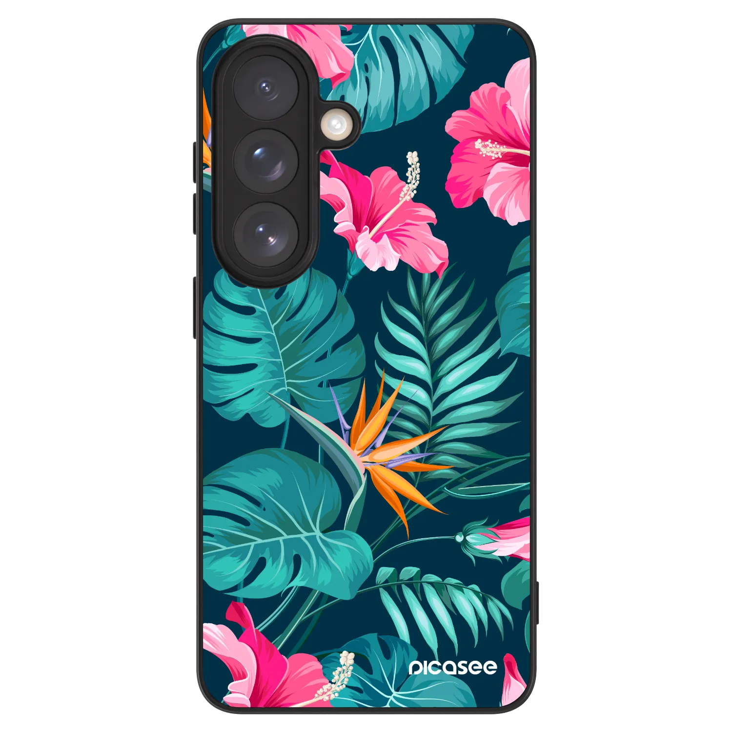 Picasee ULTIMATE CASE PowerShare für Samsung Galaxy S26 - Pink Monstera