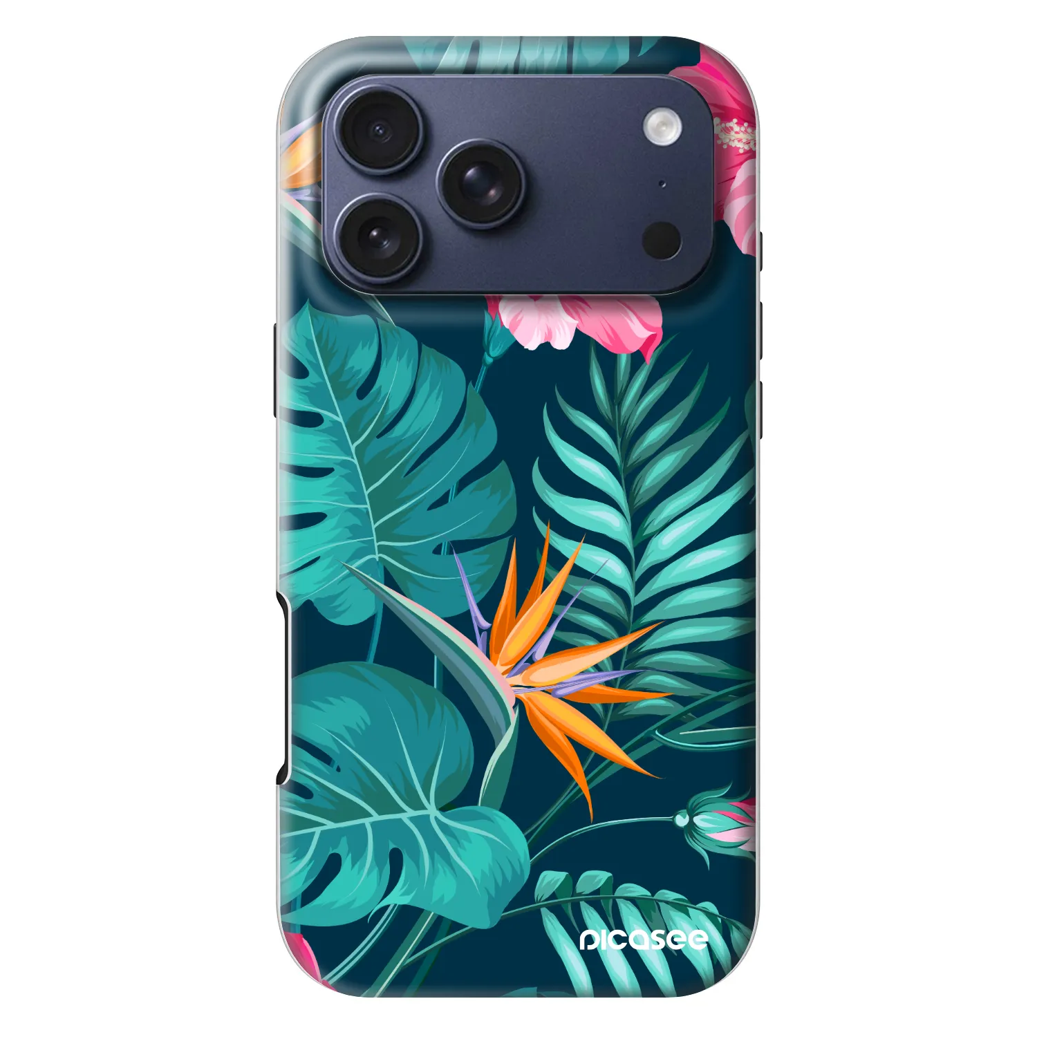 Picasee Fashion Case MagSafe für Apple iPhone 18 Pro Max - Pink Monstera