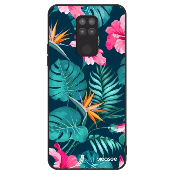 Hülle für Xiaomi Redmi Note 9 - Pink Monstera