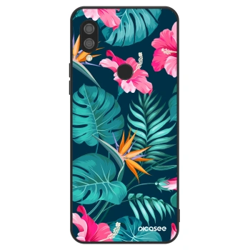 Hülle für Xiaomi Redmi 7 - Pink Monstera