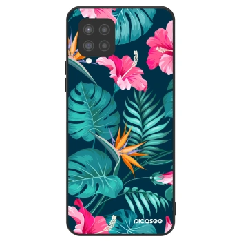 Hülle für Samsung Galaxy A42 A426B - Pink Monstera