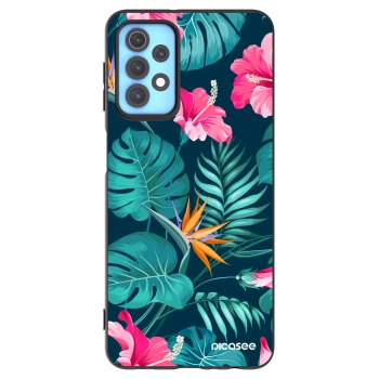 Hülle für Samsung Galaxy A32 4G SM-A325F - Pink Monstera