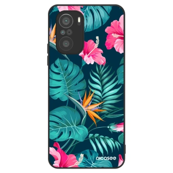 Hülle für Xiaomi Poco F3 - Pink Monstera