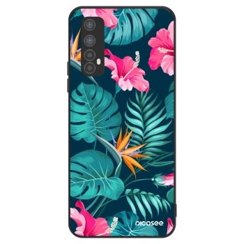 Hülle für Realme 7 - Pink Monstera