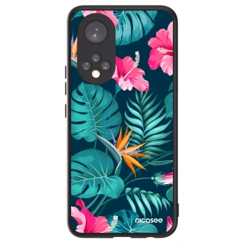 Hülle für Honor 50 5G - Pink Monstera