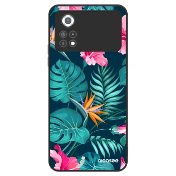 Hülle für Xiaomi Poco X4 Pro 5G - Pink Monstera