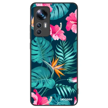 Hülle für Xiaomi 12T Pro - Pink Monstera