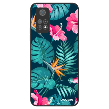 Hülle für Xiaomi Poco M4 Pro - Pink Monstera