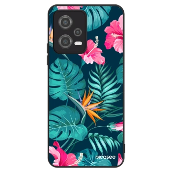 Hülle für Xiaomi Poco X5 - Pink Monstera
