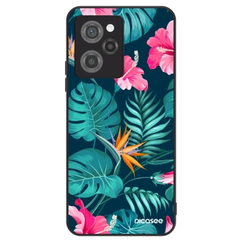 Hülle für Xiaomi Poco X5 Pro - Pink Monstera