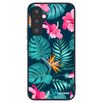 Picasee ULTIMATE CASE für Samsung Galaxy A54 5G A546B - Pink Monstera