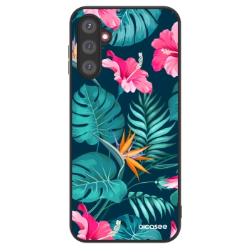 Picasee ULTIMATE CASE für Samsung Galaxy A14 5G A146P - Pink Monstera