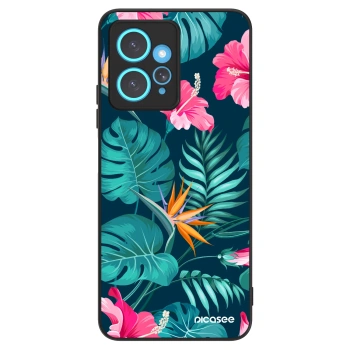 Hülle für Xiaomi Redmi Note 12 4G - Pink Monstera
