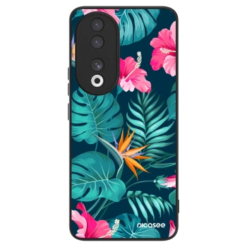 Hülle für Honor 90 5G - Pink Monstera