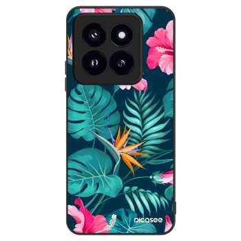 Hülle für Xiaomi 14 Pro - Pink Monstera