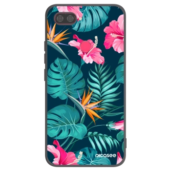 Hülle für Xiaomi Mi 8 Lite - Pink Monstera