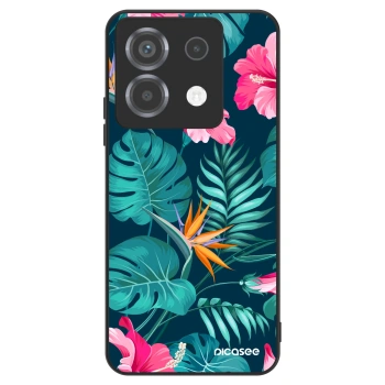Hülle für Xiaomi Poco X6 - Pink Monstera
