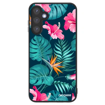 Picasee ULTIMATE CASE für Samsung Galaxy A15 A156B 5G - Pink Monstera
