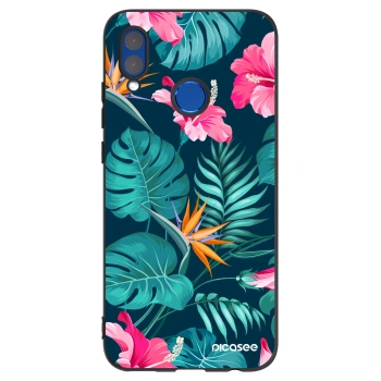 Hülle für Huawei P Smart 2019 - Pink Monstera