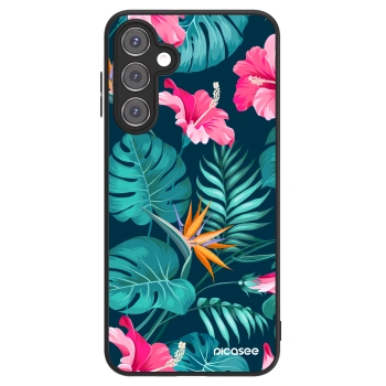 Picasee ULTIMATE CASE für Samsung Galaxy A16 5G - Pink Monstera