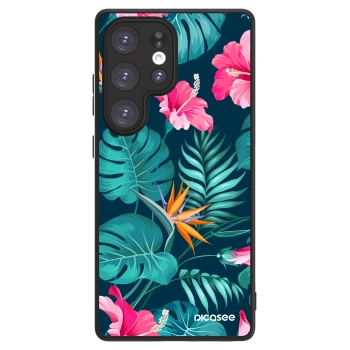 Hülle für Samsung Galaxy S25 Ultra 5G - Pink Monstera