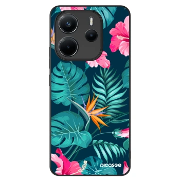 Picasee ULTIMATE CASE für Xiaomi Redmi Note 14 4G - Pink Monstera