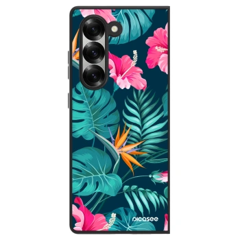 Hülle für Samsung Galaxy Z Fold6 5G - Pink Monstera