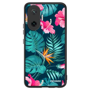 Hülle für Xiaomi Poco F7 Pro 5G - Pink Monstera