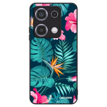 Hülle für Xiaomi Redmi Note 14S - Pink Monstera