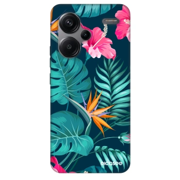 Hülle für Xiaomi Redmi Note 13 Pro+ 5G - Pink Monstera