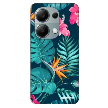 Hülle für Xiaomi Redmi Note 13 Pro 4G - Pink Monstera