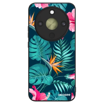 Hülle für Honor Magic8 Lite 5G - Pink Monstera