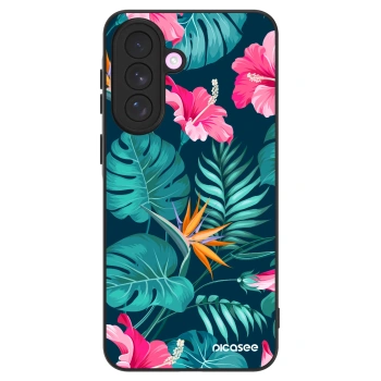 Hülle für Samsung Galaxy A57 5G - Pink Monstera