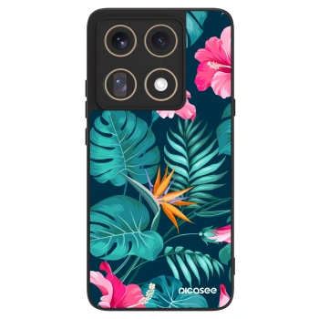 Hülle für Motorola Signature - Pink Monstera