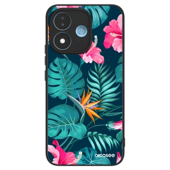 Hülle für Xiaomi Redmi Note 17 5G - Pink Monstera