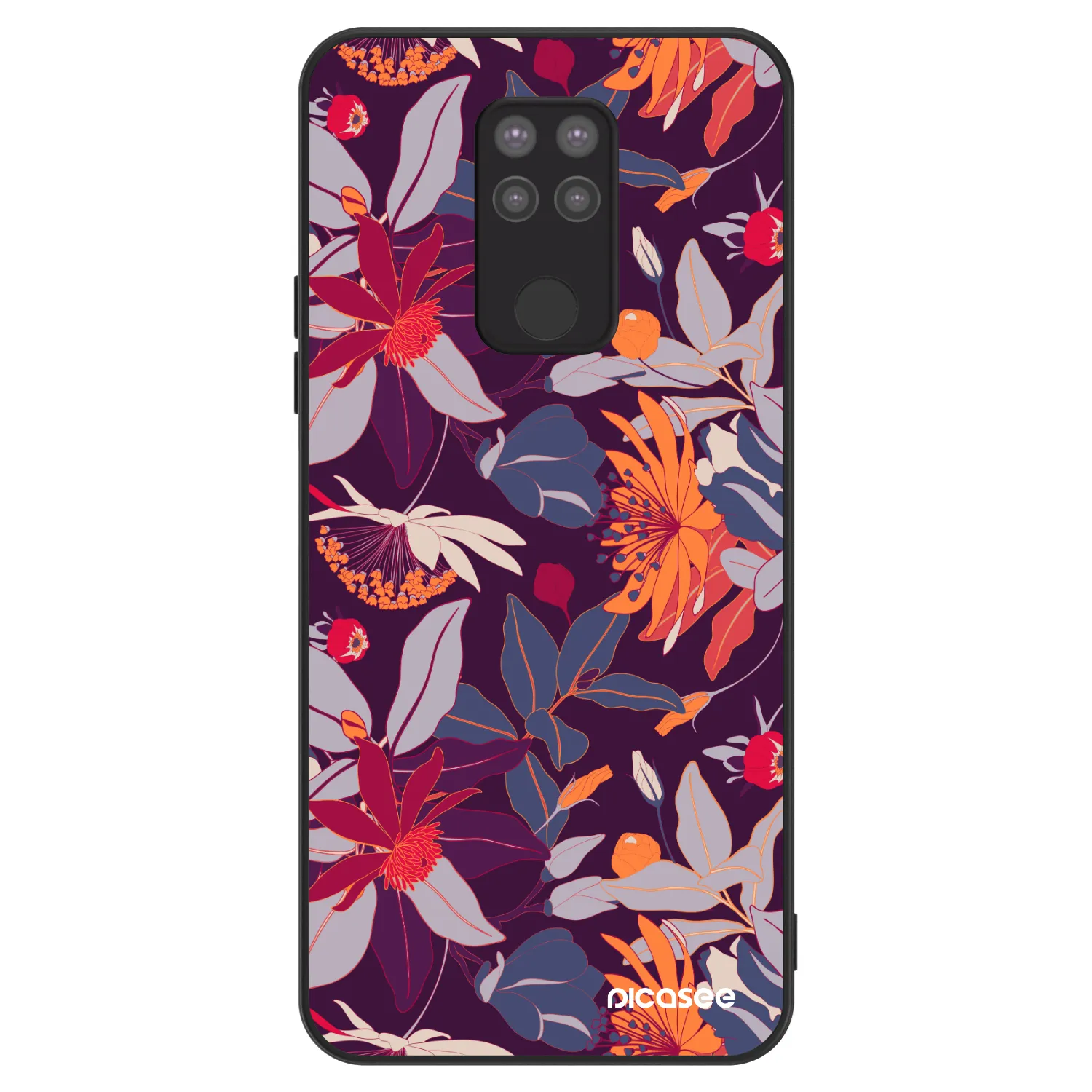 Picasee ULTIMATE CASE für Xiaomi Redmi Note 9 - Purple Leaf