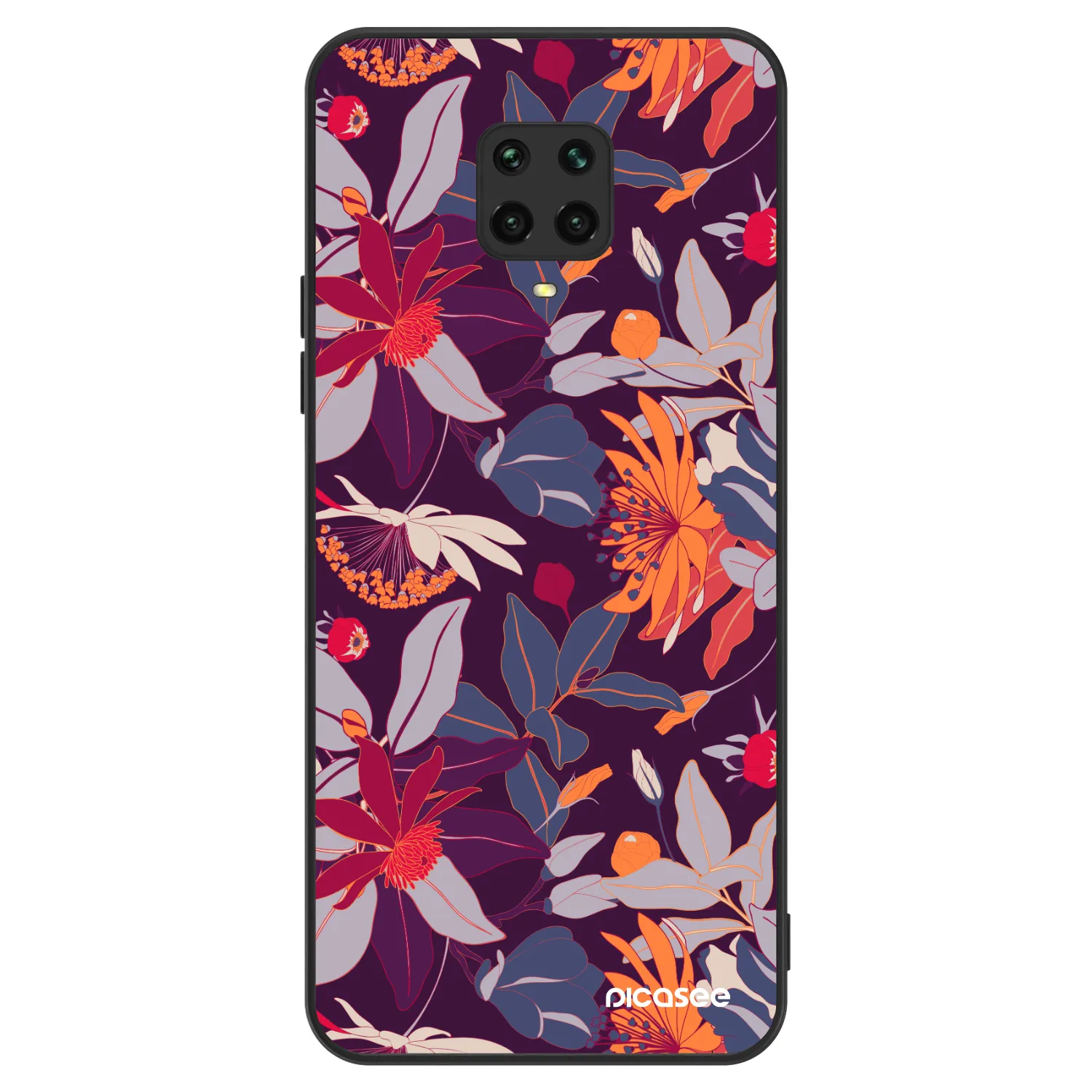 Picasee ULTIMATE CASE für Xiaomi Redmi Note 9 Pro - Purple Leaf