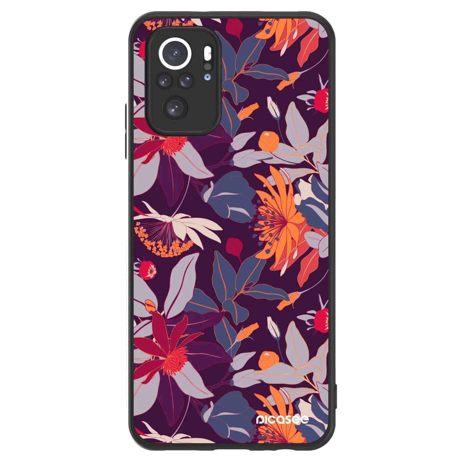 Picasee ULTIMATE CASE für Xiaomi Redmi Note 10 - Purple Leaf