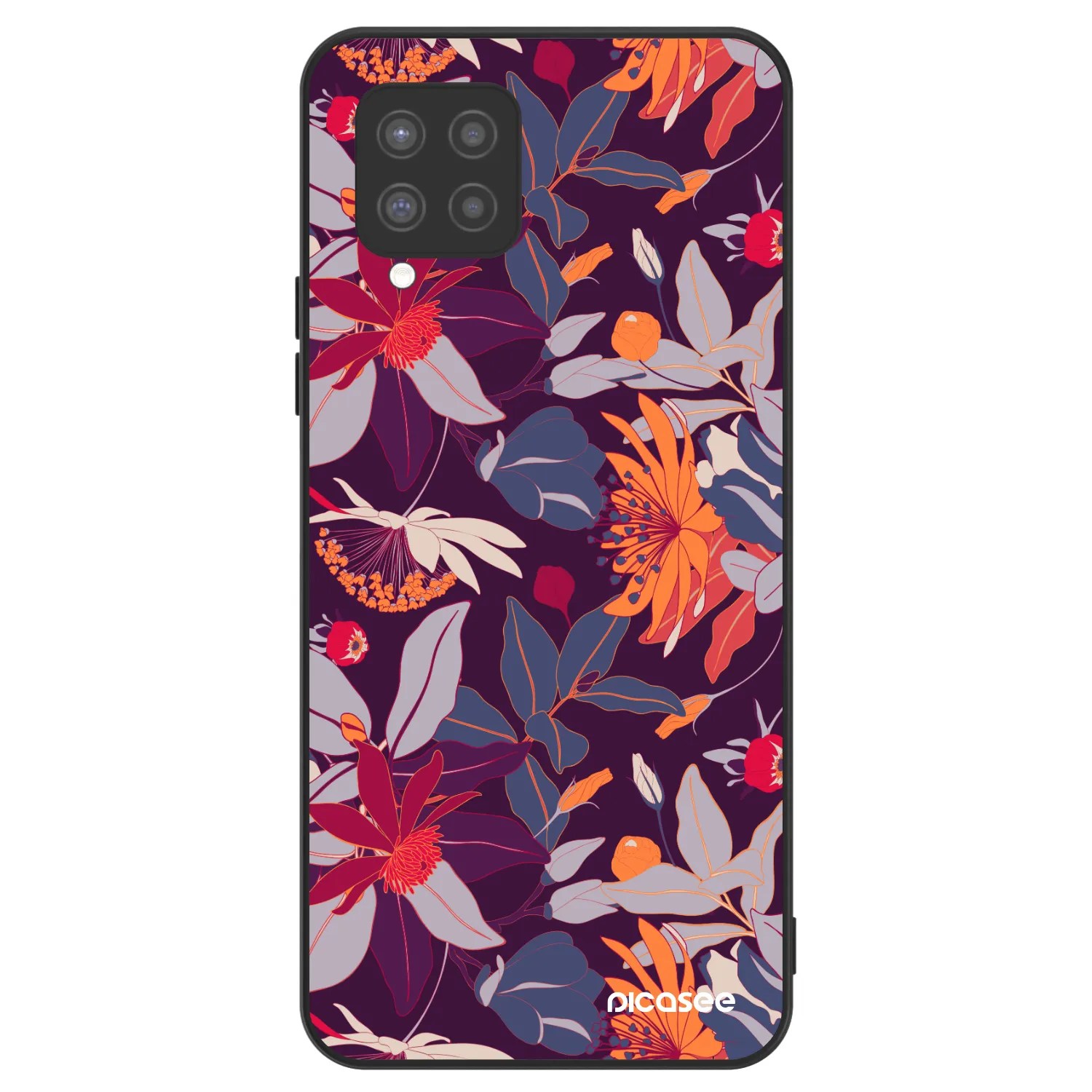 Picasee ULTIMATE CASE für Samsung Galaxy A42 A426B - Purple Leaf