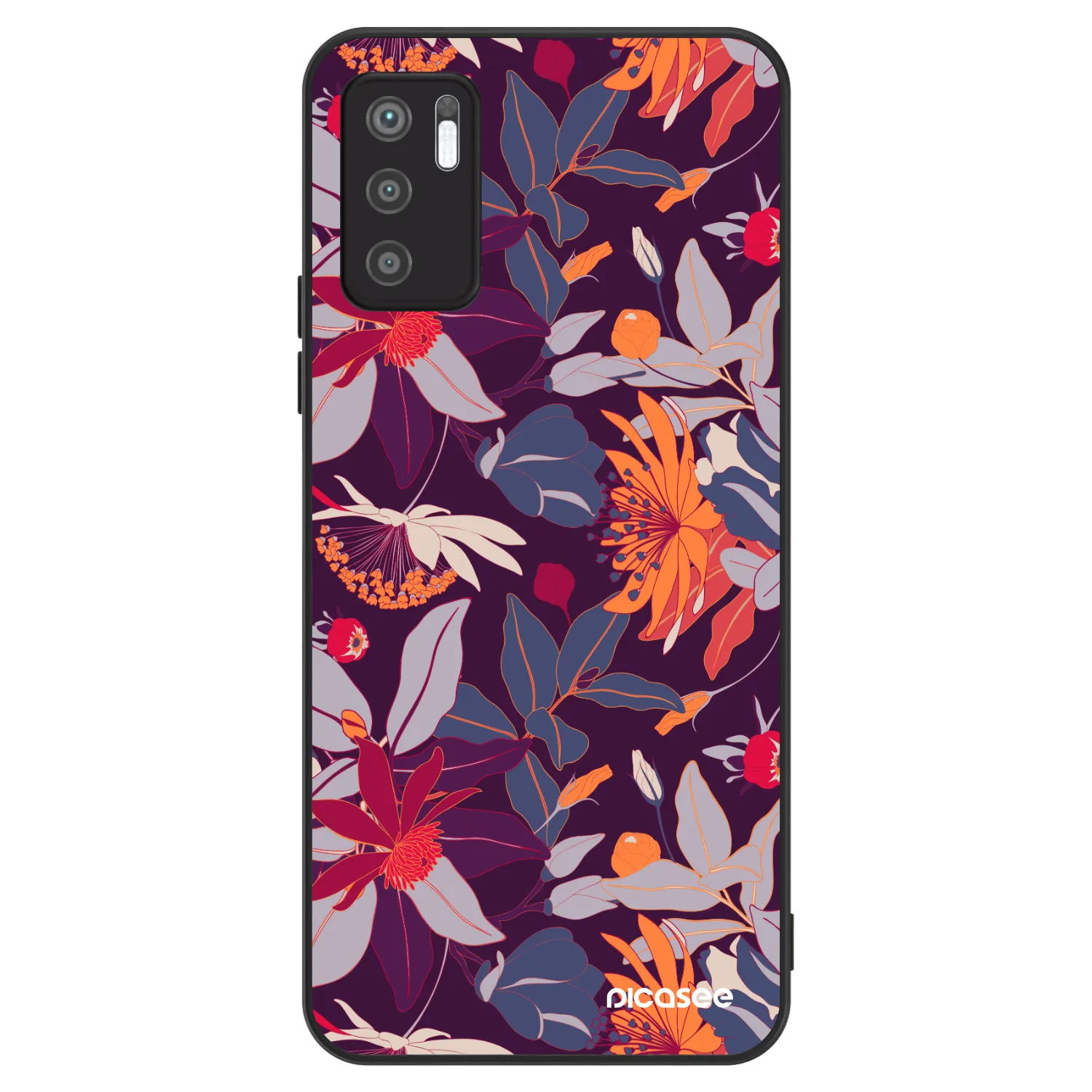 Picasee ULTIMATE CASE für Xiaomi Redmi Note 10 5G - Purple Leaf