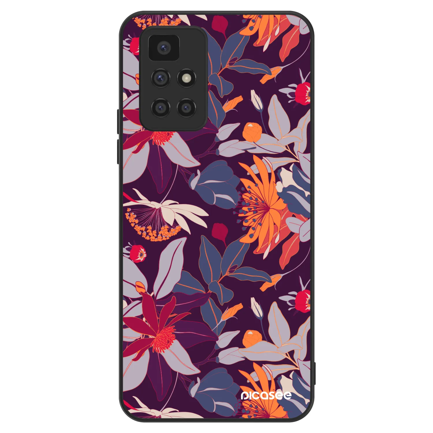 Picasee ULTIMATE CASE für Xiaomi Redmi 10 - Purple Leaf