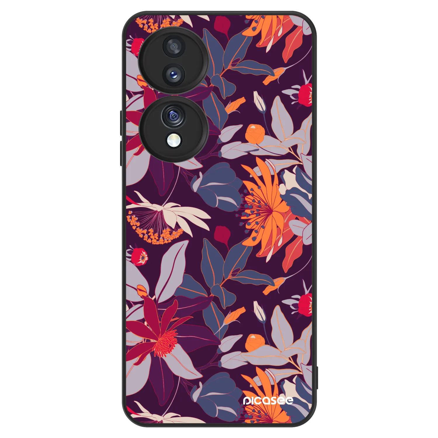 Picasee ULTIMATE CASE für Honor 70 - Purple Leaf