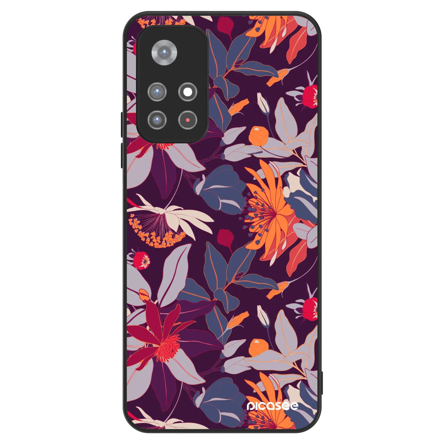 Picasee ULTIMATE CASE für Xiaomi Redmi Note 11S 5G - Purple Leaf