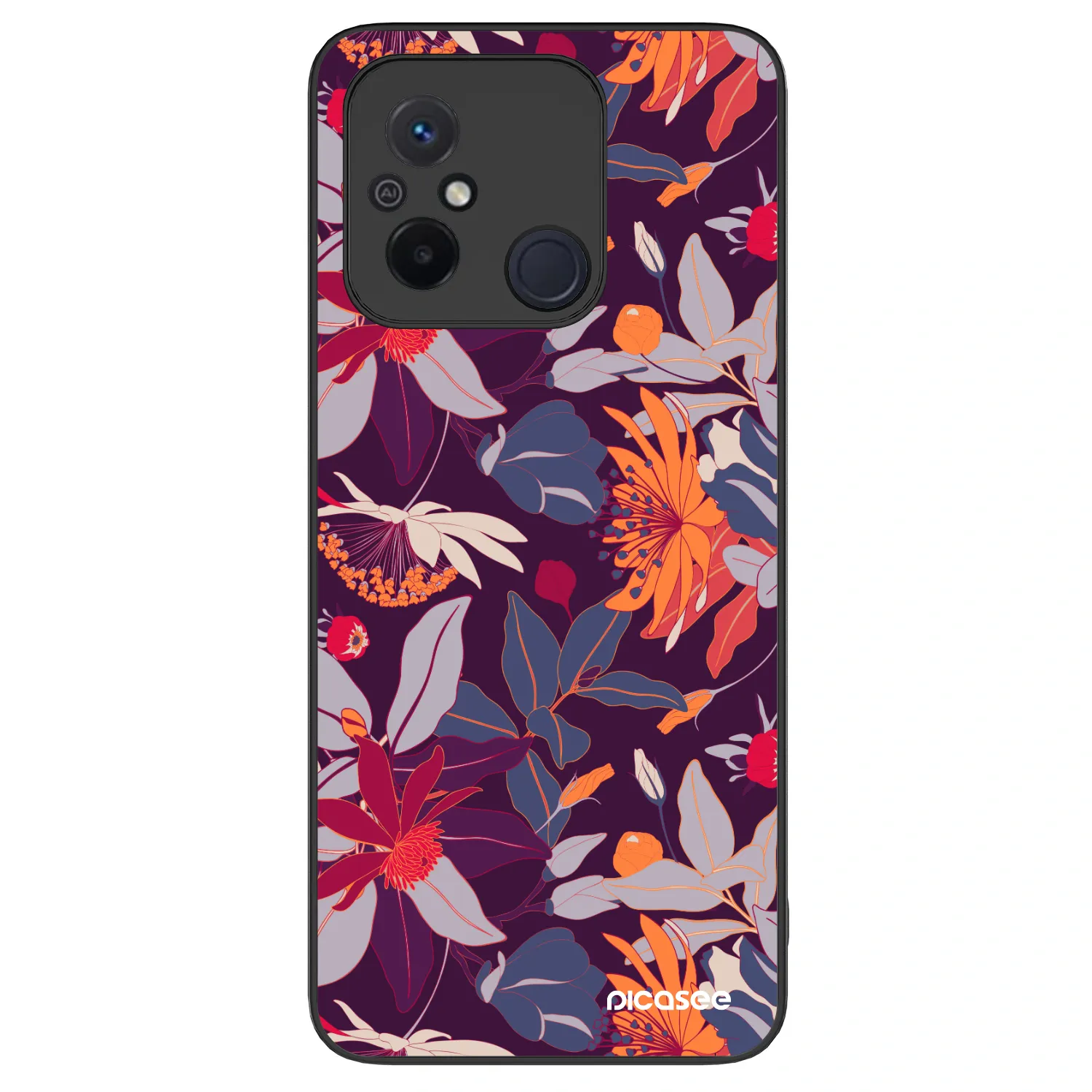 Picasee ULTIMATE CASE für Xiaomi Redmi 12C - Purple Leaf